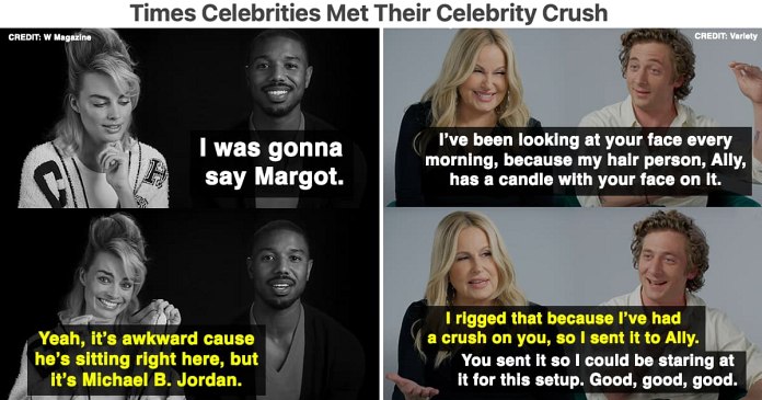 11 Best Times Celebrities Met Their Celebrity Crush in 2023: A Compilation