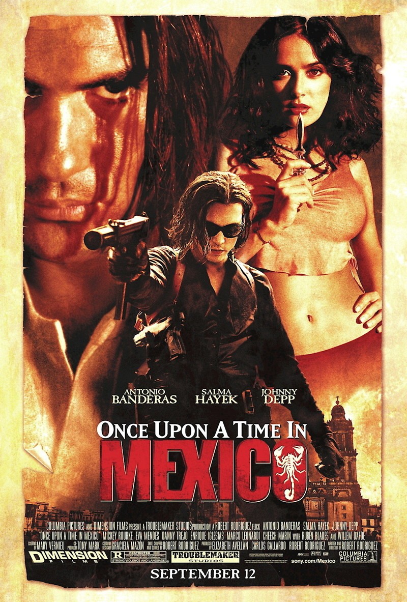 Once Upon a Time in Mexico poster