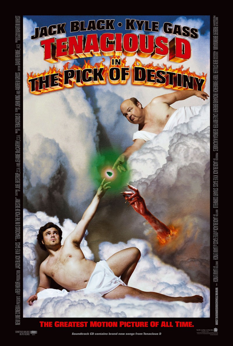 Tenacious D in The Pick of Destiny poster