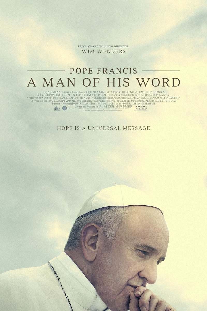 Pope Francis: A Man of His Word poster