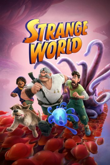 Strange World dvd release poster
