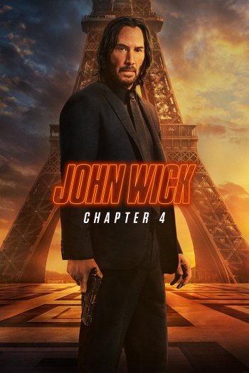 John Wick: Chapter 4 dvd release poster