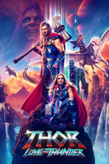 Thor: Love and Thunder dvd release poster