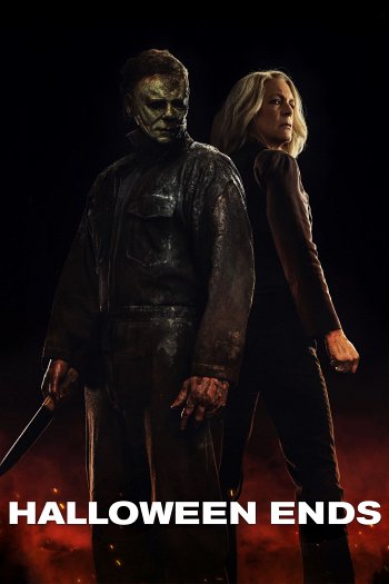 Halloween Ends dvd release poster