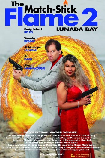 The Match-Stick Flame 2: Lunada Bay dvd release poster