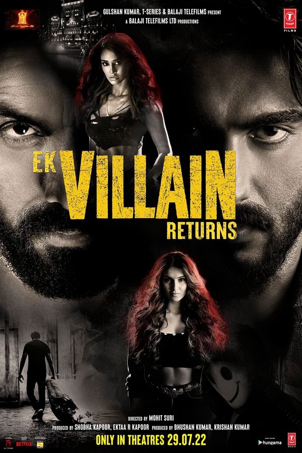 Ek Villain Returns dvd release poster