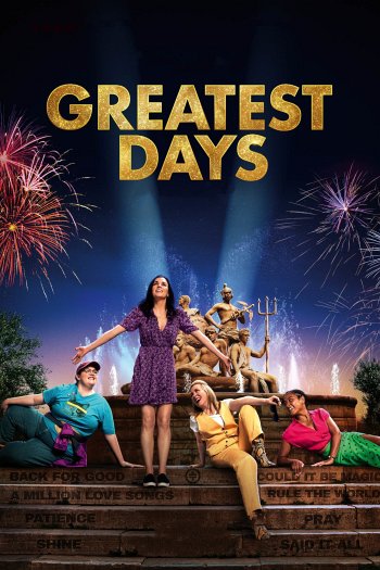 Greatest Days dvd release poster