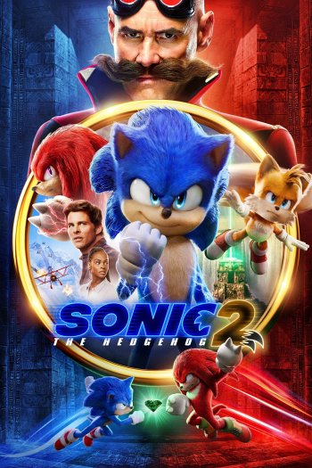 Sonic the Hedgehog 2 dvd release poster