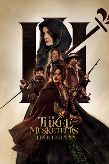 The Three Musketeers: D'Artagnan dvd release poster