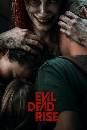 Evil Dead Rise dvd release poster