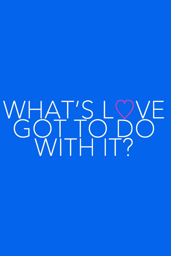 What's Love Got to Do with It? dvd release poster