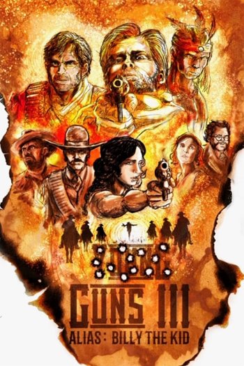 Guns 3: Alias Billy the Kid dvd release poster