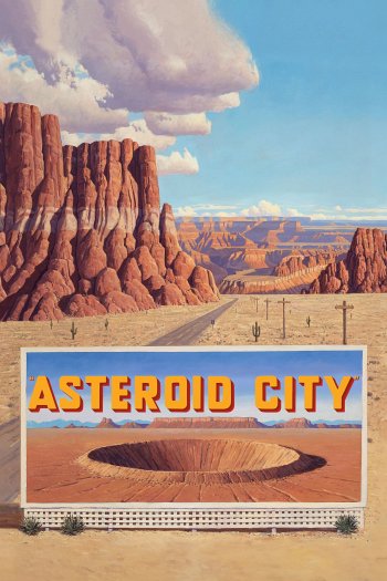 Asteroid City dvd release poster