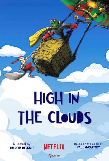 High in the Clouds dvd release poster