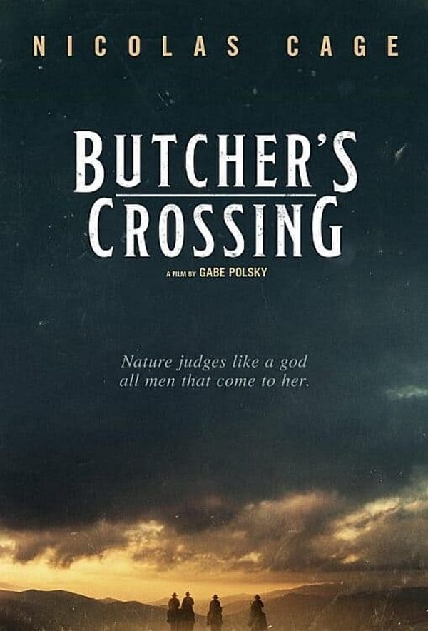 Butcher's Crossing dvd release poster