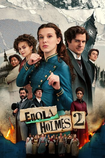 Enola Holmes 2 dvd release poster