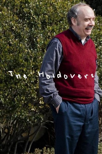 The Holdovers dvd release poster