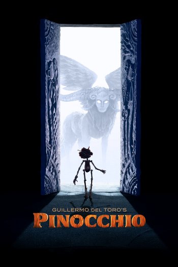 Guillermo del Toro's Pinocchio dvd release poster