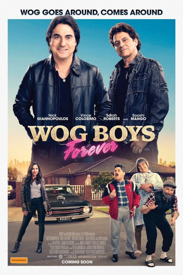 Wog Boys Forever dvd release poster