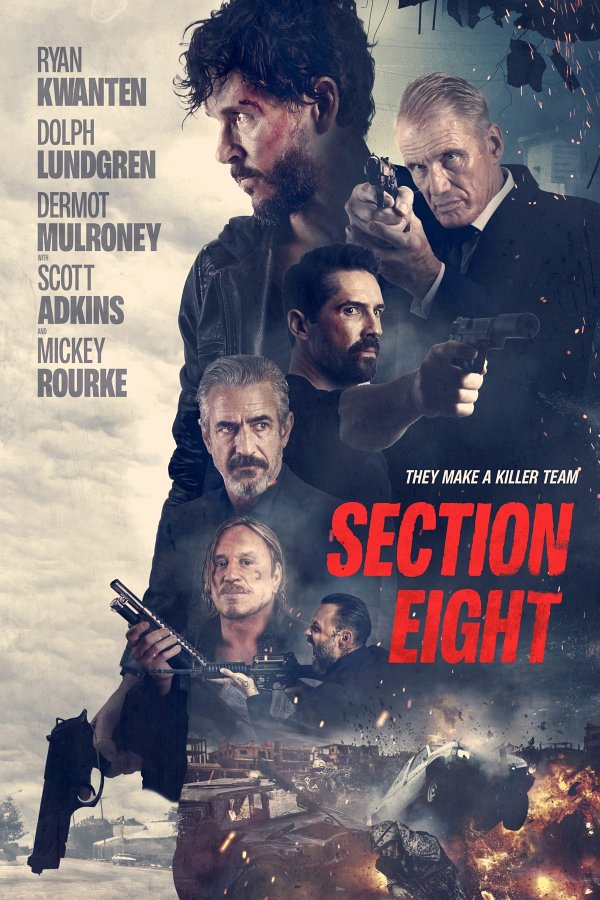 Section Eight dvd release poster