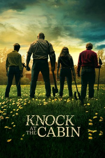 Knock at the Cabin dvd release poster