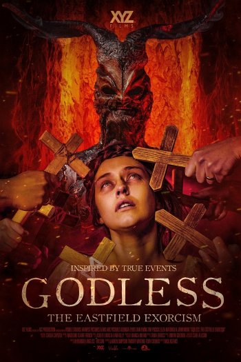 Godless: The Eastfield Exorcism dvd release poster