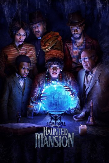 Haunted Mansion dvd release poster