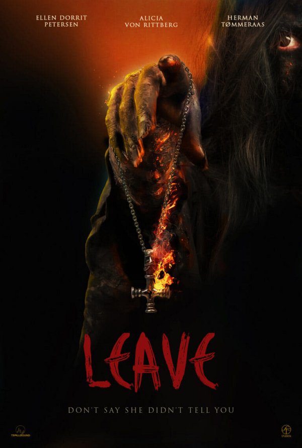 Leave dvd release poster