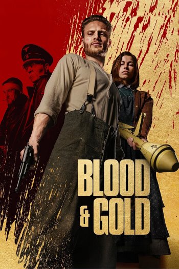 Blood & Gold dvd release poster