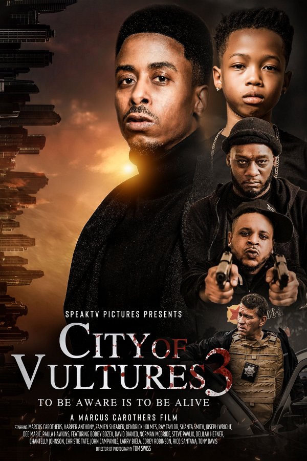 City of Vultures 3 dvd release poster