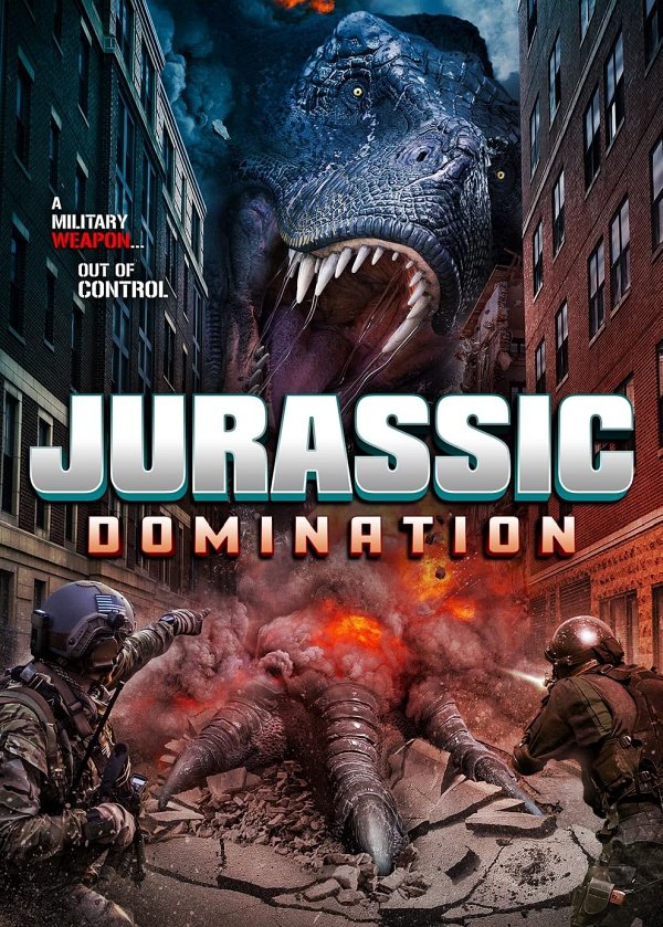 Jurassic Domination dvd release poster