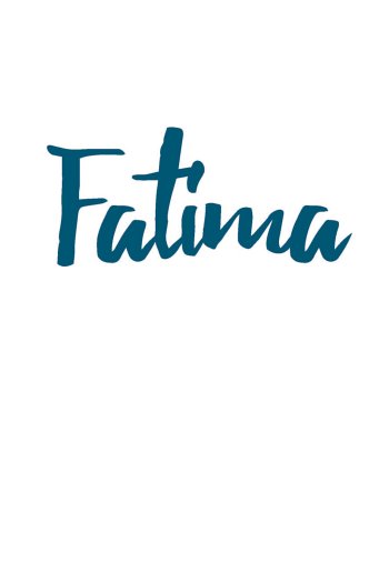 Fatima dvd release poster