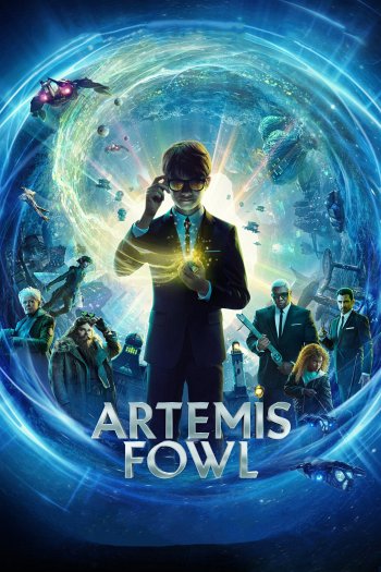 Artemis Fowl dvd release poster