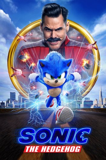 Sonic the Hedgehog dvd release poster