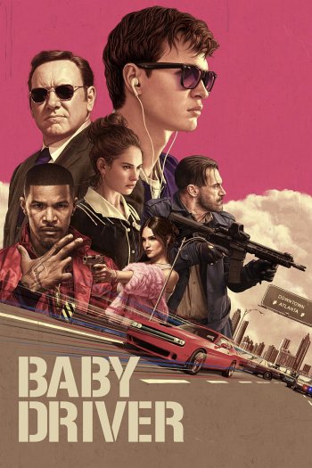 Baby Driver dvd release poster