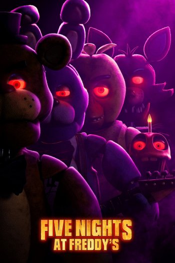Five Nights at Freddy's dvd release poster