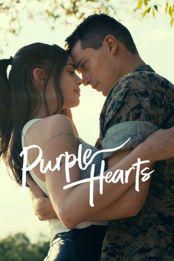 Purple Hearts dvd release poster