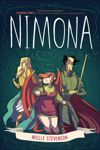 Nimona dvd release poster