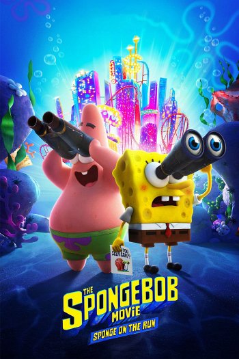 The SpongeBob Movie: Sponge on the Run dvd release poster