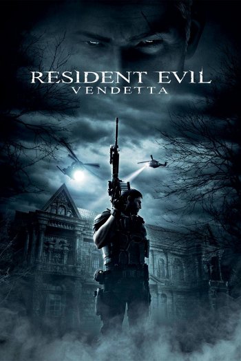 Resident Evil: Vendetta dvd release poster