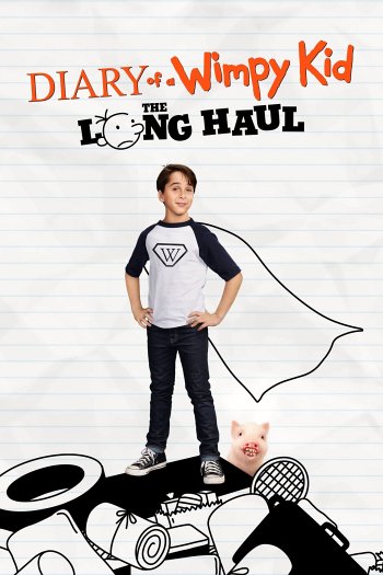 Diary of a Wimpy Kid: The Long Haul dvd release poster