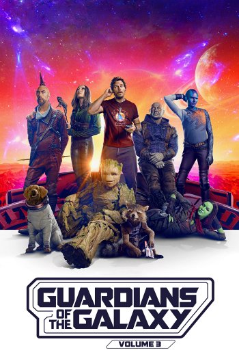 Guardians of the Galaxy Vol. 3 dvd release poster