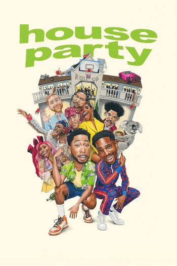House Party dvd release poster