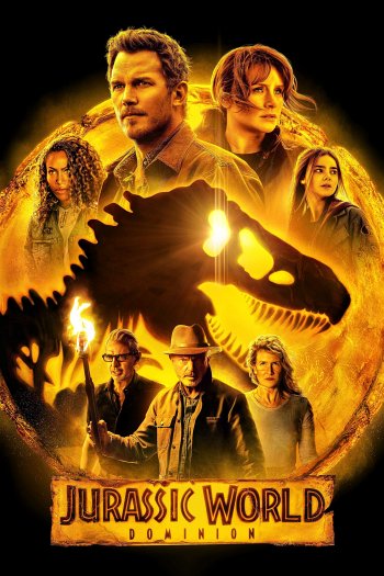 Jurassic World Dominion dvd release poster