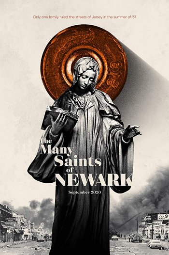 The Many Saints of Newark dvd release poster