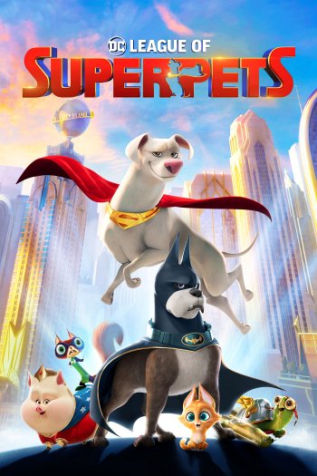 DC League of Super-Pets dvd release poster
