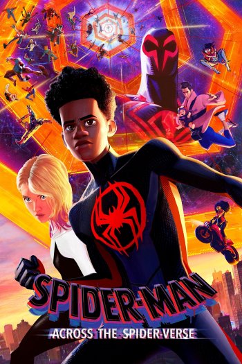 Spider-Man: Across the Spider-Verse dvd release poster