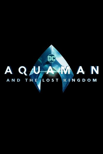 Aquaman and the Lost Kingdom dvd release poster