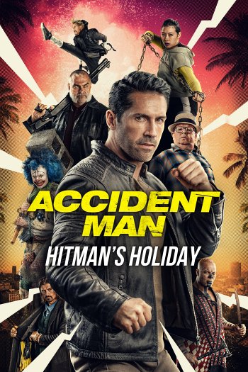 Accident Man: Hitman's Holiday dvd release poster