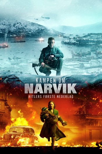 Kampen om Narvik - Hitlers første nederlag dvd release poster